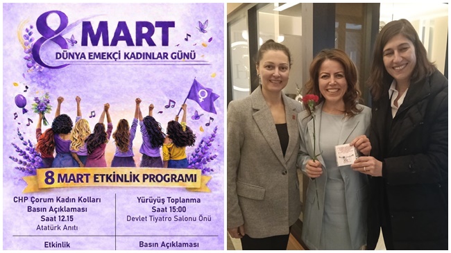 CHP, KADINLAR GÜNÜ’NÜ DOLU DOLU KUTLAYACAK
