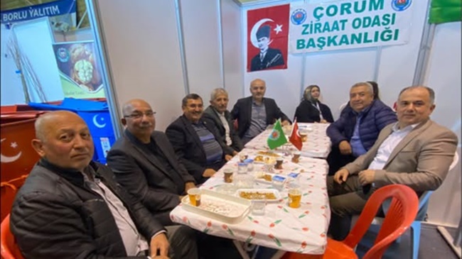 ÖZDEMİR FUARIN NABZINI TUTTU