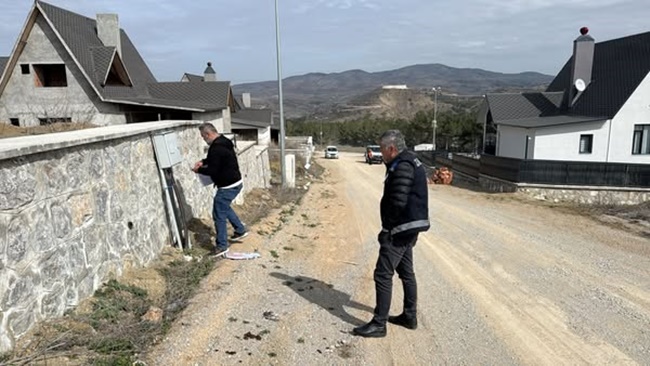 KAÇAK YAPILAN VİLLALAR MÜHÜRLENDİ!