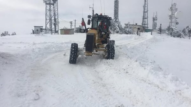 KÖY YOLLARI AÇILIYOR