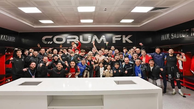 ÇORUM FK, ÜMRANİYE’DEN RÖVANŞI ALDI