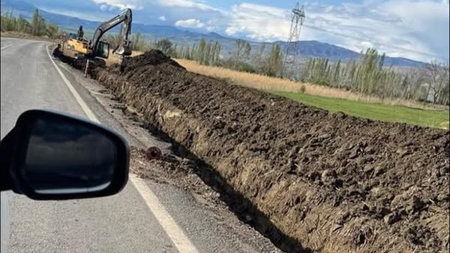 İSKİLİP YOLUNDA ÇALIŞMA YENİDEN BAŞLADI