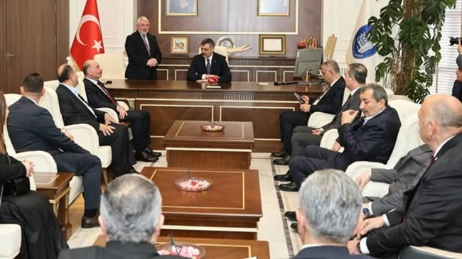 BAKAN ÇİFTÇİ ÇORUM BELEDİYESİ’Nİ ZİYARET ETTİ