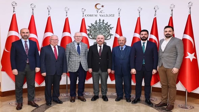 TÜRK OCAKLARI’NDAN VALİ ÇALGAN’A NEZAKET ZİYARETİ