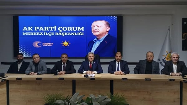 AK PARTİ MERKEZ İLÇEDE GÖREV DAĞILIMI!