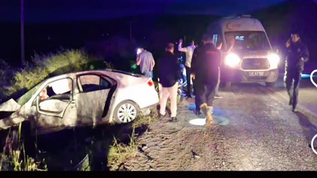 İSKİLİP-ÇANKIRI YOLUNDA  CAN PAZARI: 1 ÖLÜ, 6 YARALI