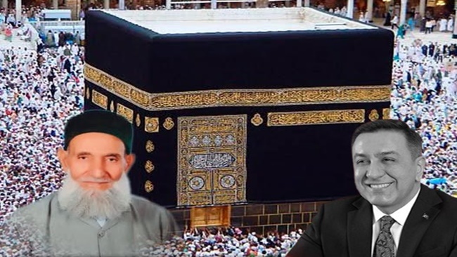 BAŞKAN DERE HACCA GİDİYOR