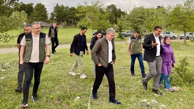 UĞURLUDAĞ’DA DOĞA İLE İÇ İÇE MESİRE ALANI!