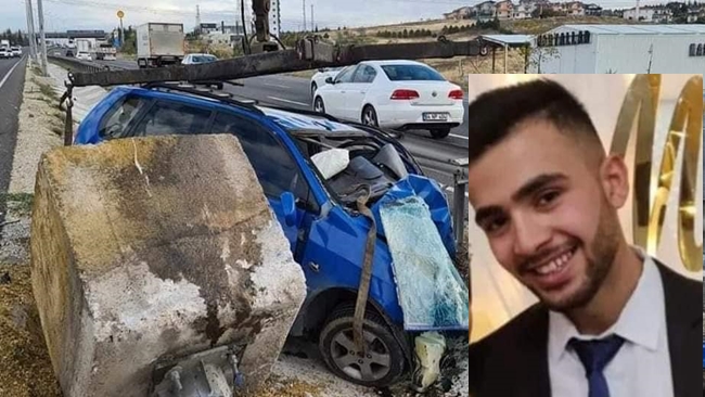 TRAFÄ°K KAZASI GENÃ‡ YAÅžTA HAYATTAN KOPARDI