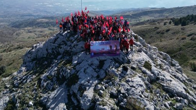 KÃ–SEDAÄž ZÄ°RVESÄ°NE DEV TÃœRK BAYRAÄžI!