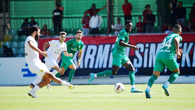 Ã‡ORUM FK, BODRUMâ€™DA  Ä°LKYARIDA KAYBETTÄ° 2-1