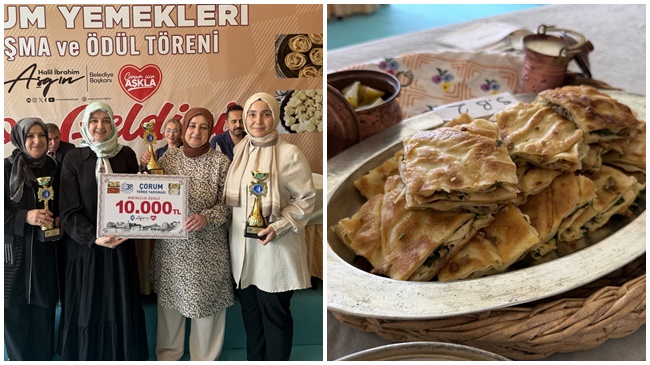 ÇORUM MUTFAĞININ EN ÖZEL LEZZETLERİ YARIŞTI