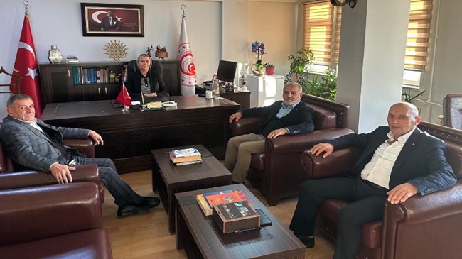 ODA BAŞKANLARINDAN TİCARET  MÜDÜRÜ TÜLAY ŞAHİN’E ZİYARET