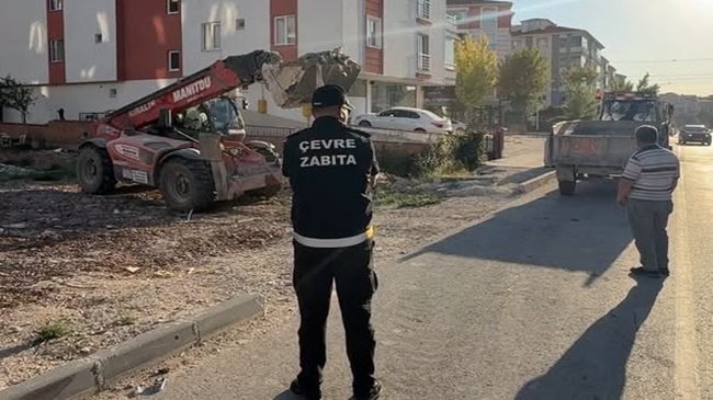 KAÇAK HAFRİYAT DÖKEN KİŞİYE 20 BİN TL CEZA