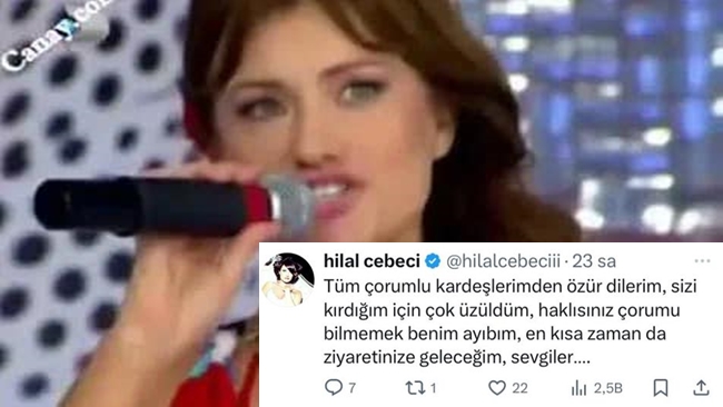 Ã‡ORUMLULARDAN Ã–ZÃœR DÄ°LEDÄ°