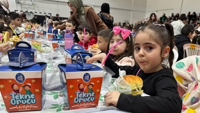 ÇOCUKLARIN ‘TEKNE ORUCU’ SEVİNCİ!