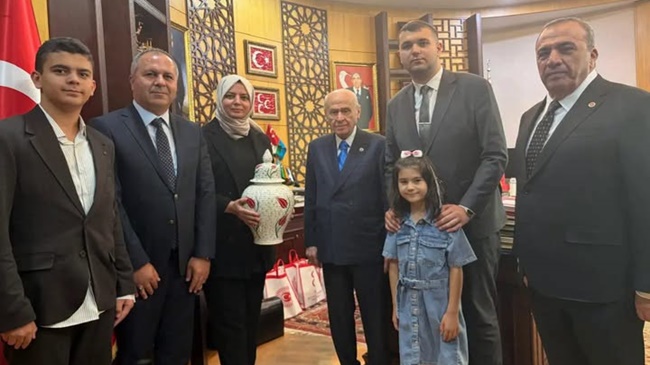 ÇIPLAK'TAN BAHÇELİ'YE AİLECE ZİYARET!