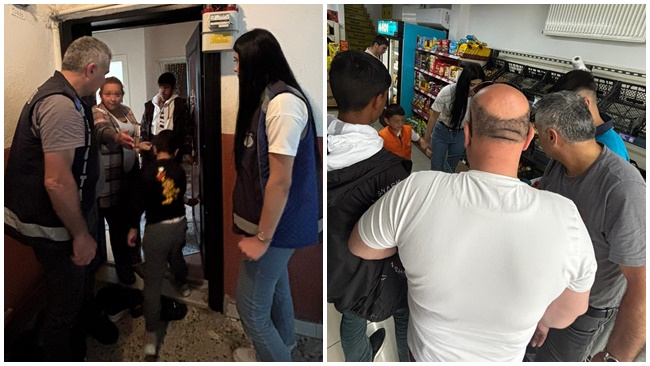 ZABITA, ÇOCUK DİLENCİLER İÇİN HAREKETE GEÇTİ