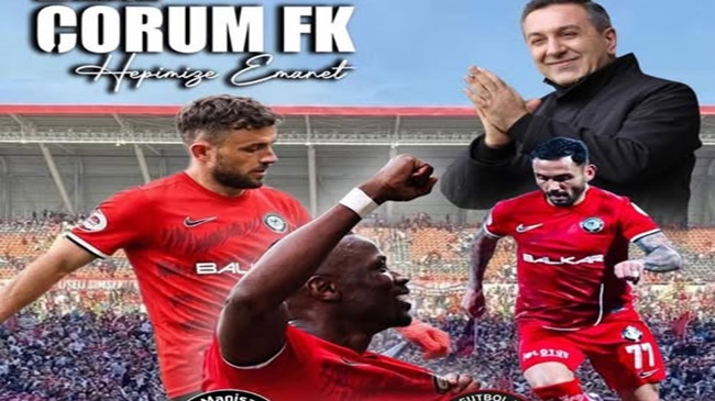 ÇORUM FK’DA SÜPER LİG İNANCI GÜÇLENİYOR