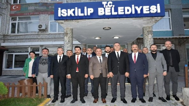 MHP Ä°L BAÅžKANI Ã‡IPLAK Ä°SKÄ°LÄ°Pâ€™Ä° ZÄ°YARET ETTÄ°
