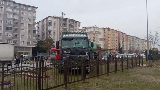 FRENÄ° TUTMAYAN TIR REFÃœJE Ã‡IKTI
