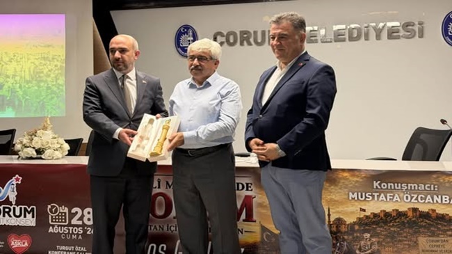 MİLLÎ MÜCADELE’DE ÇORUM’UN ROLÜ ANLATILDI