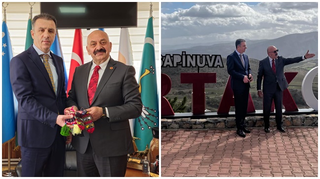 BAŞSAVCI BEKTAŞ’TAN BAŞKAN İSBİR’E ZİYARET