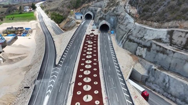 KIRKDİLİM TÜNELİNİN AÇILIŞI ERTELENDİ