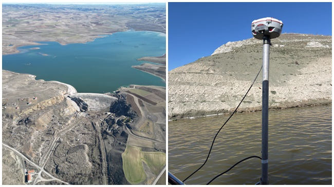 BELEDİYE BARAJLARDA ÖLÇÜM YAPIYOR