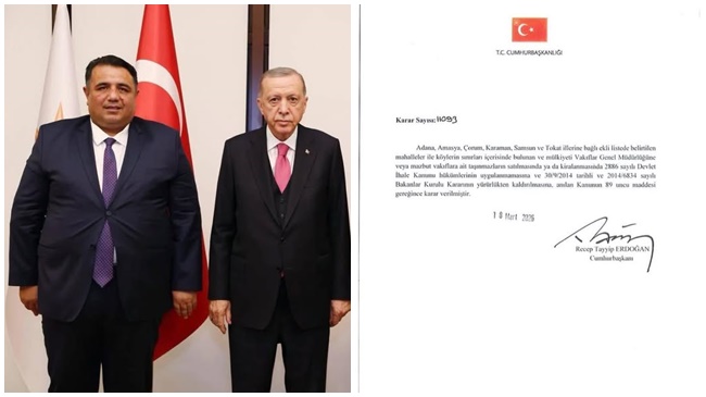 KAYA :VAKIF ARAZİLERİNDEKİ  ASIRLIK BELİRSİZLİĞİ BİTİRDİK