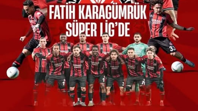 SÜPER LİG’E YÜKSELEN SON  TAKIM KARAGÜMRÜK OLDU