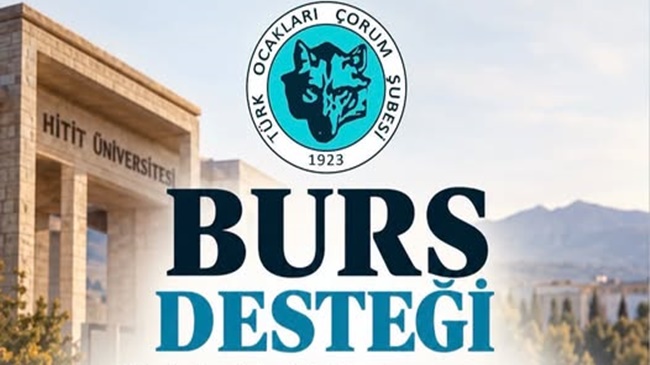 ÇORUM TÜRK OCAĞI’NDAN  19 ÖĞRENCİYE BURS DESTEĞİ