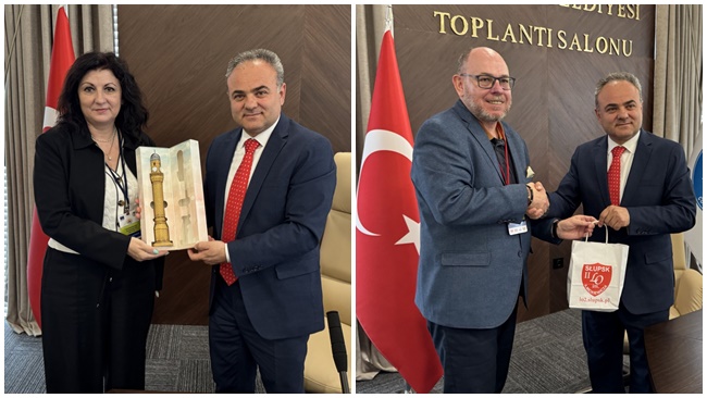 ERASMUS ÖĞRENCİLERİNDEN ÇORUM BELEDİYESİ’NE ZİYARET