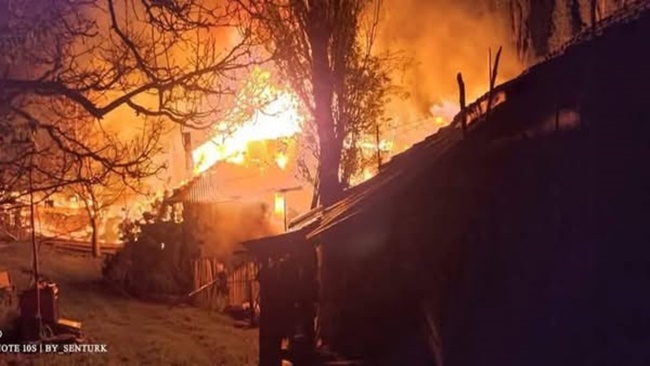 İSKİLİP’TE YANGIN!